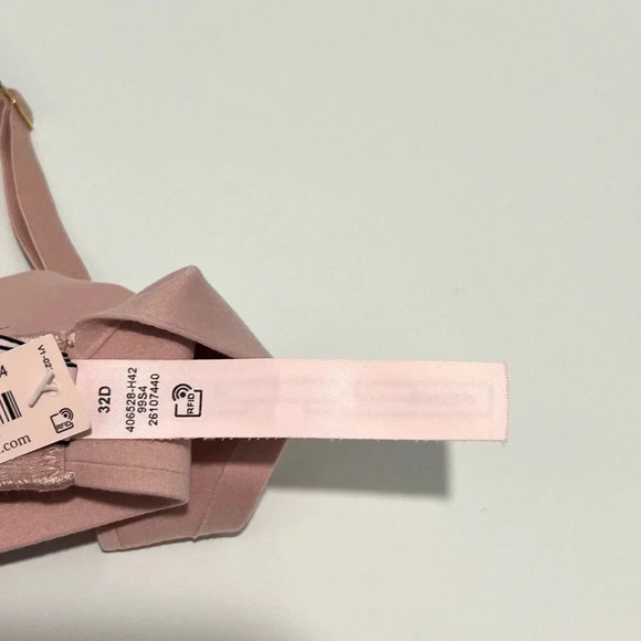 Victoria’ Secret Incredible blush Bra lightly lined Size 32 D NWT womens - Picture 6 of 8